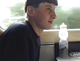 Tao Burguess, on the first train to London